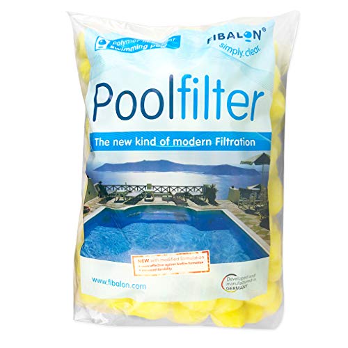 FIBALON POOL - Hochwirksames Filtermaterial für Pool Sandfilteranlagen im 350g Beutel von well2wellness