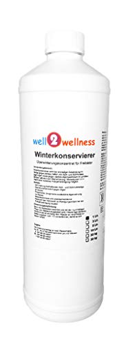 well2wellness Schwimmbad Winterkonservierer/Pool Überwinterungskonzentrat 1,0 l von well2wellness