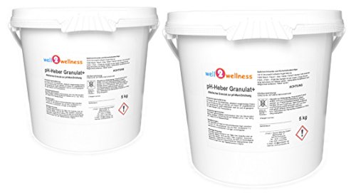 pH-Heber Granulat+ 10 kg (2 x 5,0 kg) von well2wellness