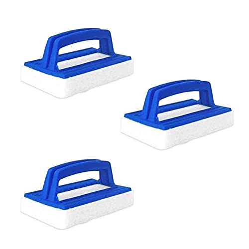 well2wellness® 3 x Pool Reinigungspad/Handpad mit Griff von well2wellness