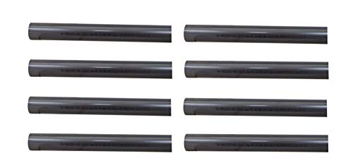 well2wellness® PVC Rohr 50mm PVC Druckrohr 50mm 10 bar - 8 x 1 Meter von well2wellness