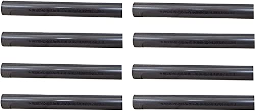 well2wellness® PVC Rohr 50mm PVC Druckrohr 50mm 10 bar - 8 x 50cm von well2wellness