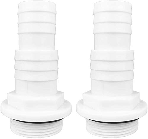 well2wellness 2 x Pool Schlauchtülle Schlauchverbinder 32/38 mm x 1 1/2" Außengewinde Plus O-Ring, Pool schlauchtülle, schlauchtülle Pool well2wellness 2 x Pool Schlauchtülle Schlauchverbinder 32/38 mm x 1 1/2" Außengewinde Plus O-Ring, Pool schlauchtülle, schlauchtülle Pool von well2wellness