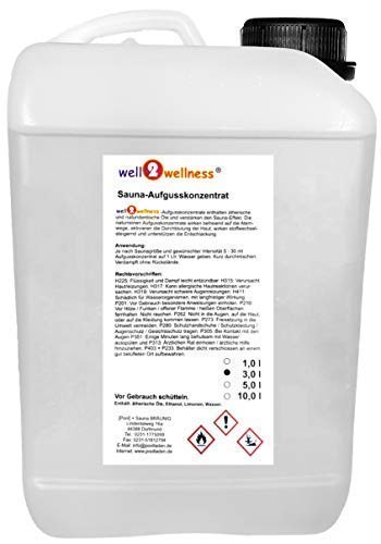 well2wellness Saunaaufguss 3 Liter 200 Saunadüfte zur freien Wahl well2wellness Saunaaufguss 3 Liter 200 Saunadüfte zur freien Wahl von well2wellness