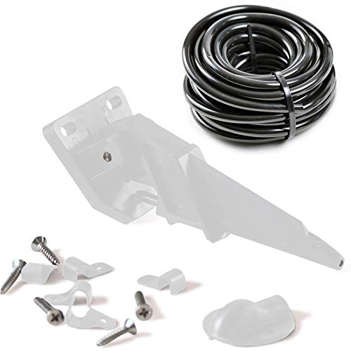 Staudruckmesser Geschwindigkeitsgeber mit Schlauch für Boote Schwarz/Weiß von wellenshop