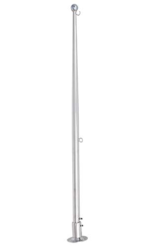 Wellenshop Flaggenstock Fahnenstange mit Flaggenstockhalter 80 cm Länge Edelstahl Rostfrei Abnehmbar Ohne Neigung Fahnenstock Wellenshop Flaggenstock Fahnenstange mit Flaggenstockhalter 80 cm Länge Edelstahl Rostfrei Abnehmbar Ohne Neigung Fahnenstock von wellenshop