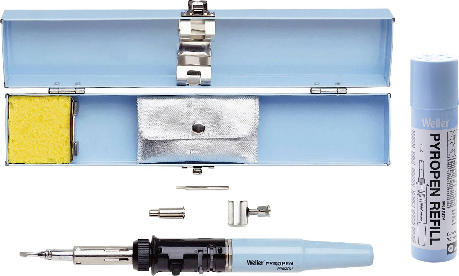 Weller Gaslötkolben Lötkolben Pyropen 500°C Gasflasche Lötspitze Piezozünder B-Ware Weller Gaslötkolben Lötkolben Pyropen 500°C Gasflasche Lötspitze Piezozünder B-Ware von weller