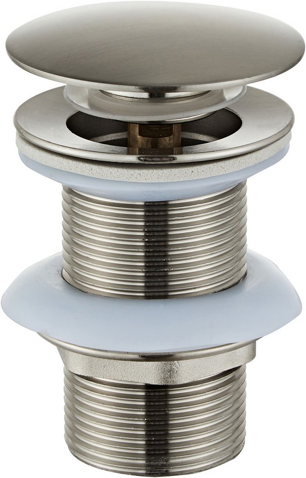 welltime Ablaufventil Strandrauke-2, gebürstet von welltime