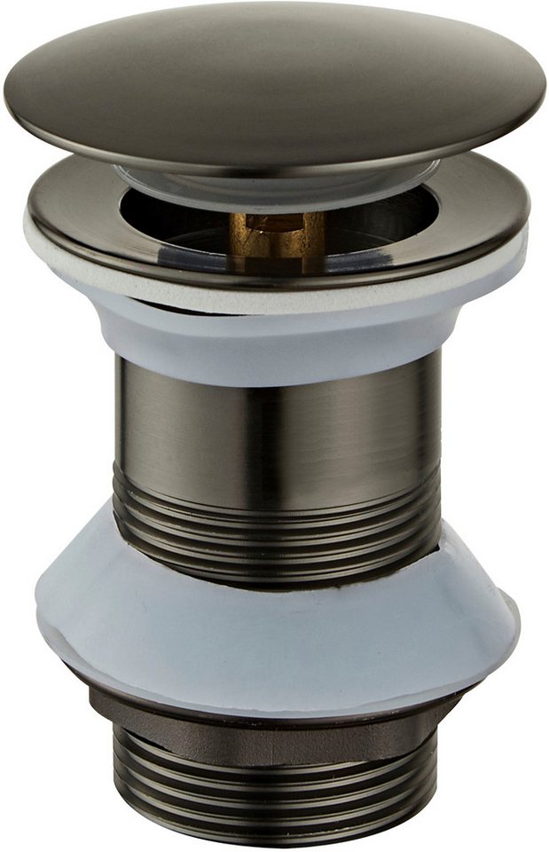 welltime Ablaufventil Strandrauke-2, gun-Metal welltime Ablaufventil Strandrauke-2, gun-Metal von welltime