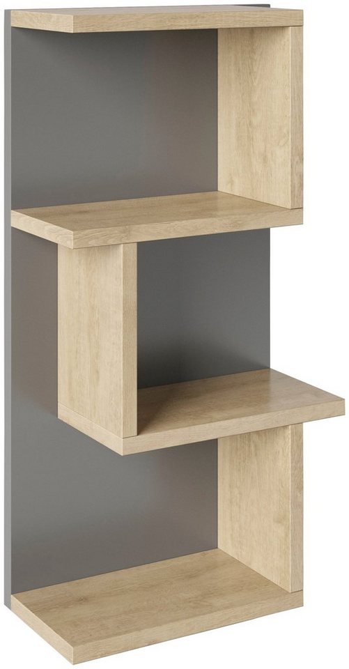 welltime Hängeregal Cosmo, BxTxH: ca. 30x15x60 cm, 3 Ablageflächen mit offenen Fächern, matt welltime Hängeregal Cosmo, BxTxH: ca. 30x15x60 cm, 3 Ablageflächen mit offenen Fächern, matt von welltime