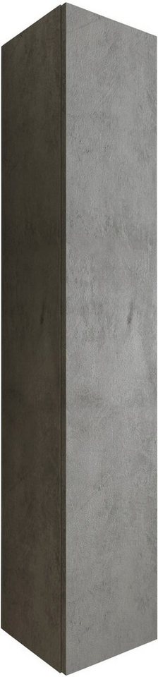 welltime Hängeschrank Hamburg Badschrank mit 1 Tür, Höhe 138 cm, Breite 25 cm von welltime