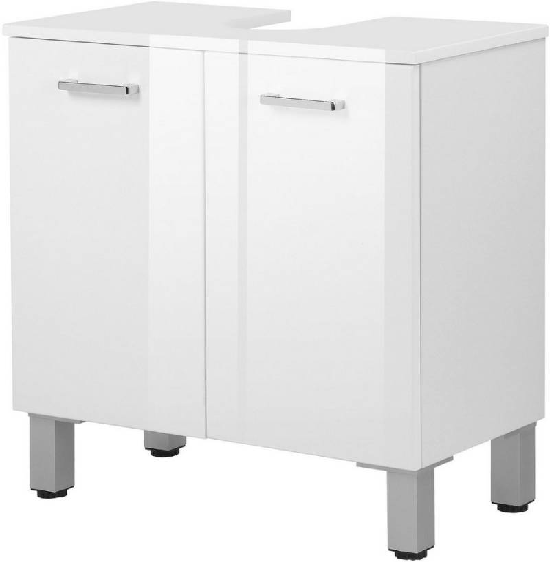 welltime Waschbeckenunterschrank Florenz,Breite 60cm, 2 Tür, 2 Fächer, mit Siphonausschnitt, MDF-Front in verschiedenen Farben erhältlich, Badmöbel, Badschrank, Kommode, Bad welltime Waschbeckenunterschrank Florenz,Breite 60cm, 2 Tür, 2 Fächer, mit Siphonausschnitt, MDF-Front in verschiedenen Farben erhältlich, Badmöbel, Badschrank, Kommode, Bad von welltime