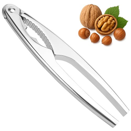Welsberg Nussknacker Nutcracker Walnüsse Nussöffner, Metall Walnussknacker mit ergonomischem Griff, Haselnussknacker, Nußknacker für alle Arten von Nüssen, Hummercracker, Krabbencracker von welsberg