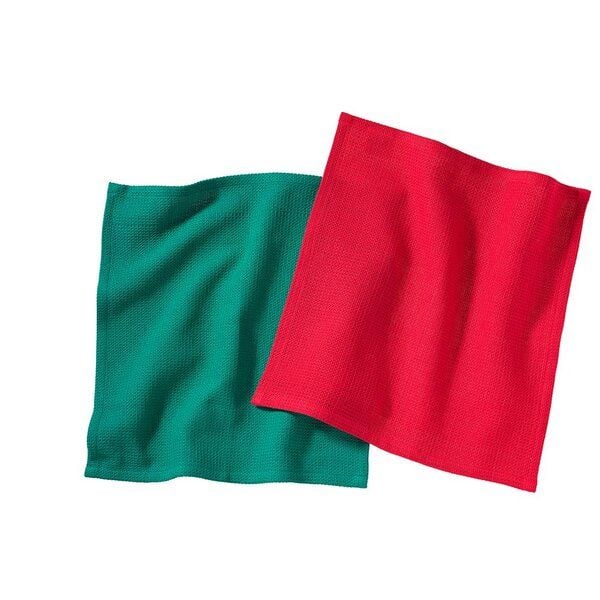 weltPartner 2er-Set Spültücher fair + aus Bio-Baumwolle, 30x30 cm weltPartner 2er-Set Spültücher fair + aus Bio-Baumwolle, 30x30 cm von weltPartner