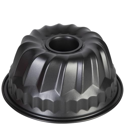wenco Mini-Gugelhupfform 18 cm – Hochwertige Antihaftbeschichtung, Robuster Stahl, Gleichmäßige Wärmeverteilung, Klassisches grau, Ideal für Kleine Kuchen, Leicht zu Reinigen wenco Mini-Gugelhupfform 18 cm – Hochwertige Antihaftbeschichtung, Robuster Stahl, Gleichmäßige Wärmeverteilung, Klassisches grau, Ideal für Kleine Kuchen, Leicht zu Reinigen von wenco