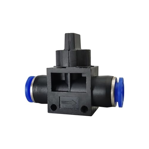 1PCS Pneumatische Fitting Rohr Anschluss Rohr Air Quick Fittings Wasser Push In Schlauch Couping 4mm 6mm 8mm 10mm 12mm 14mm PU PY PK(HVFF,4mm) von wenwendianzi