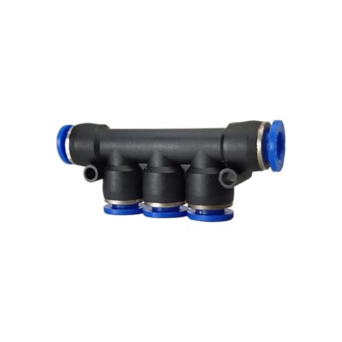 1PCS Pneumatische Fitting Rohr Anschluss Rohr Air Quick Fittings Wasser Push In Schlauch Couping 4mm 6mm 8mm 10mm 12mm 14mm PU PY PK(PK,6mm) von wenwendianzi