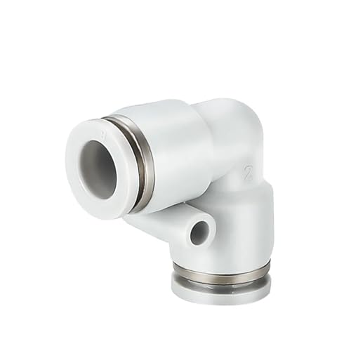 Weiß Pneumatische Fitting Rohr Anschluss Wasser Rohr Push-In Schlauch 4/6/8/10/12/14/16mm PU PY PK PE PV SA PZA PLM SA-B(PV,10mm) von wenwendianzi