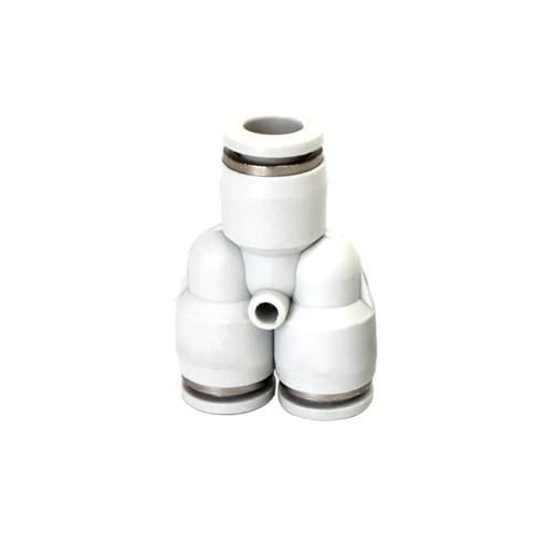 Weiß Pneumatische Fitting Rohr Anschluss Wasser Rohr Push-In Schlauch 4/6/8/10/12/14/16mm PU PY PK PE PV SA PZA PLM SA-B(PY,12mm) von wenwendianzi