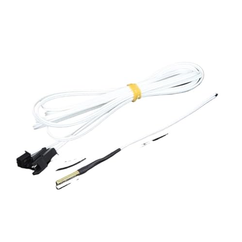 wenwendianzi 3D-Druckerteil 100k Ohm B3950 NTC-Thermistor-Temperatursensor HT-NTC100K-Kabel mit Steckverbinder(HT-NTC 2M Cable) von wenwendianzi