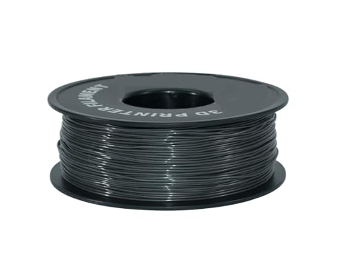 wenwendianzi Flexibles Filamentmaterial for 3D-Drucker, 1 kg, 2,2 Pfund/Spule, 1,75 mm, Kunststoff, Vakuumverpackung, Härte 95A(Silver) von wenwendianzi