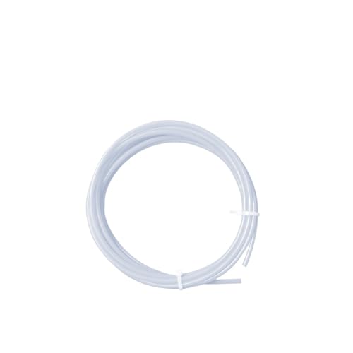 wenwendianzi For Labor-PTFE-Schlauch 2 5 mm 4 mm P1P AMS A1 Mini 3D-Drucker Teflonto-Rohr 1,75 mm Labor-PTFE-Schlauch 4 m Weiß Grau AMS LITE(White 4 meter) von wenwendianzi