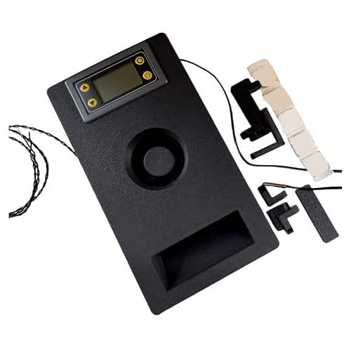 wenwendianzi Kammerheizung for Labor P1S Kammerheizungsregler for X1C P1P Beheizte Kammer PTC-Heizung for Trident-Heizung(All Black,220V) von wenwendianzi