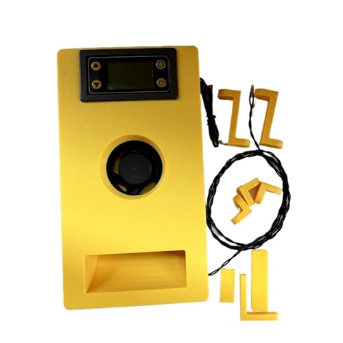 wenwendianzi Kammerheizung for Labor P1S Kammerheizungsregler for X1C P1P Beheizte Kammer PTC-Heizung for Trident-Heizung(All Yellow,220V) von wenwendianzi