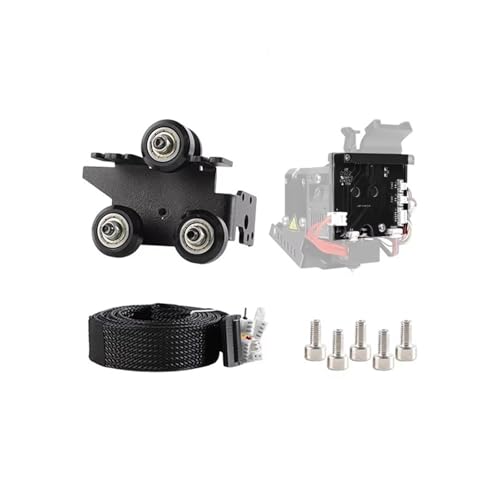 wenwendianzi Sprite Extruder Pro Kit, Zubehörtasche, Modul PCBA CRI-2161 V1.0, modifiziertes Kabel, 5 Schrauben for die Ender-3-Serie(Full Kits) von wenwendianzi