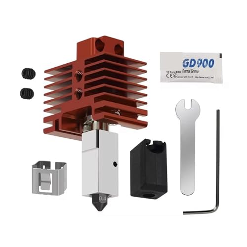 wenwendianzi Stahl-Extruder-Getriebebaugruppe for Lab P1S P1P X1 Carbon X1C 3D-Drucker, vernickelt, verschleißfest(V2.0 For X1X1CP1PP1S,1 Pcs) von wenwendianzi