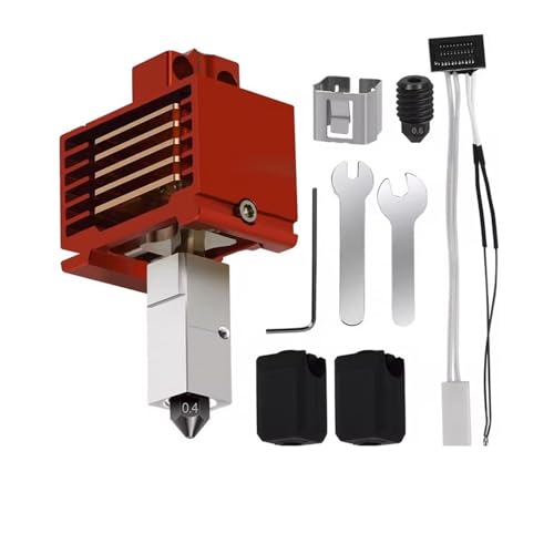 wenwendianzi Stahl-Extruder-Getriebebaugruppe for Lab P1S P1P X1 Carbon X1C 3D-Drucker, vernickelt, verschleißfest(V3.0 For P1P P1S,1 Pcs) von wenwendianzi