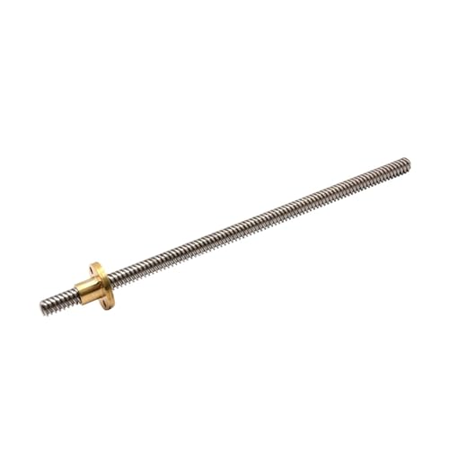 wenwendianzi T8 * 8 365 mm Ender 3 Leitspindel-Gewindestange 8 MM Messingmuttern for Ender-3 Ender3 V2/Ender 3 V2 Neo/Ender3,Pro/Ender 3 Neo/Voxelab(1PCS) von wenwendianzi