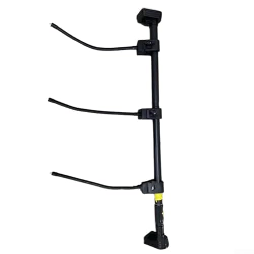 Ausziehbarer Pflanzenhalter aus Metall für Weihnachtskränze und Weihnachtssterne, rostbeständiges Design mit Werkzeugmontage, geeignet für Balkone und Kamine (150-170 cm) von wenyouya