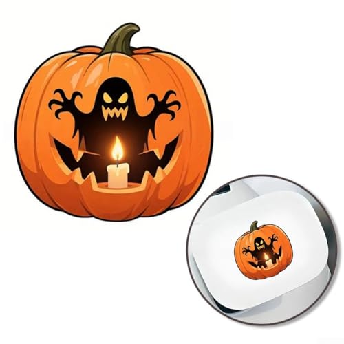 Auto Dekoration Aufkleber Halloween Schädel Kürbis Cartoon Design für Auto und Motorrad Stoßstange Decals PVC Typ von wenyouya
