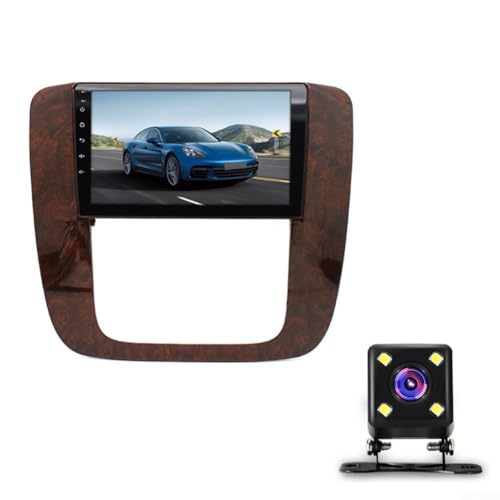 Autoradio Stereo kompatibel mit Yukon 2007 2015 unterstützt für Carplay Auto Lenkradsteuerung FM AM Radio für Chevy für Tahoe (8-Core 4G + 64G) von wenyouya