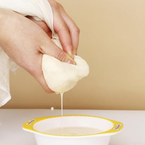 Baumwoll-Filtertuch für die Küche, Set mit 6, 8 oder 10 Seihtüchern (8 Blatt (50 x 50 cm) von wenyouya