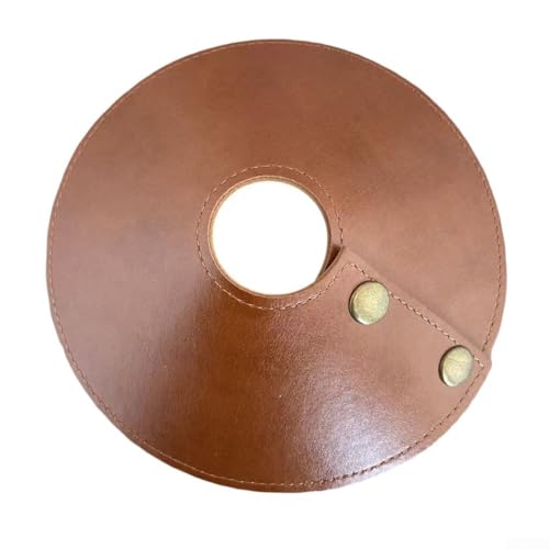 Camping-Laterne, funktionelles PU-Material ideal für Zeltlaternen und Innenbeleuchtung (dunkelbraun) von wenyouya