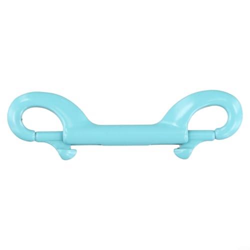 Doppelendiger Clip-Haken für Tauchausrüstung, 90 mm Edelstahl für sicheren und zuverlässigen Einsatz unter Wasser (blau) von wenyouya