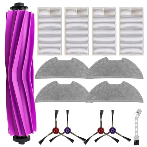 Ersatz-Zubehör-Set für Eureka E20 Plus Saugroboter, inklusive Bürste, Filter, Wischtuch für eine effektive Reinigung (A) von wenyouya