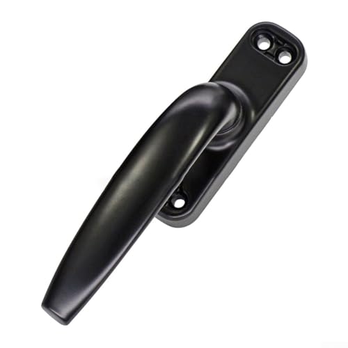 Fenstergriff aus Aluminiumlegierung für Flügel- und Schiebefenster mit drei Lochabstandskonfigurationen und sicherem Verriegelungssystem nach außen (70/10 mm) von wenyouya