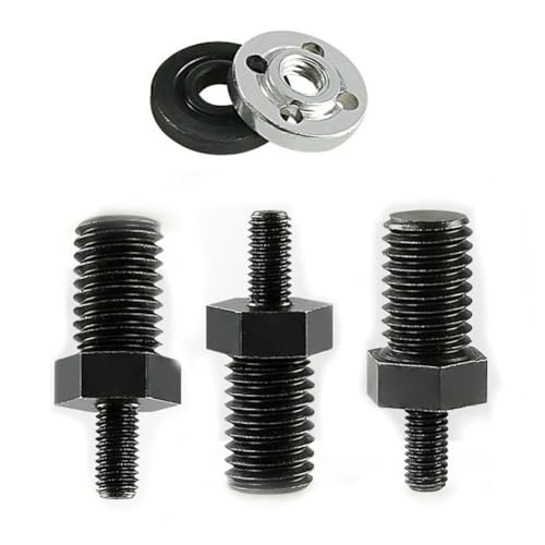 Für Mini-Winkelschleifer, Zubehör, Schleifadapterstange, 5 mm bis 10 mm, gebaut für Stärke und verbesserte Arbeitseffizienz (Stange mit Platte) von wenyouya