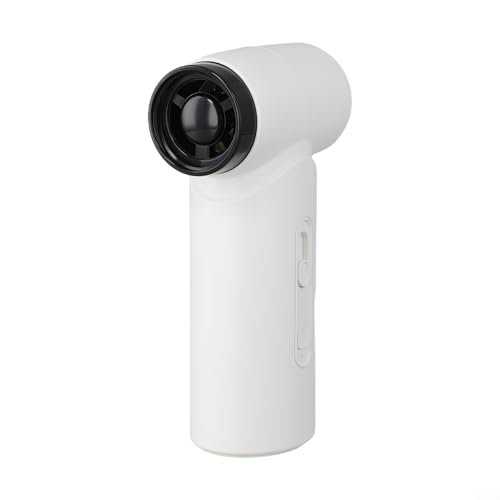 Für Turbo-Lüfter, 8000 mAh, tragbarer Mini-Ventilator, Betrieb bei 90.000 U/min, für alle Outdoor-Abenteuer (F71 weiß) von wenyouya