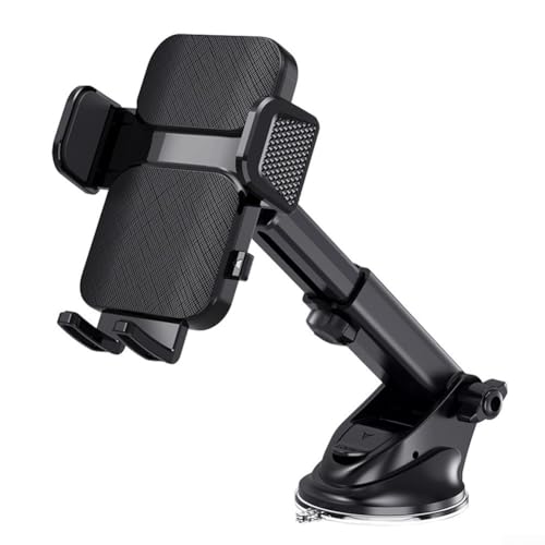 Kfz-Halterung für Armaturenbrett und Windschutzscheibe, mit verstellbarem Arm und Silikonpolsterung, 360-Grad-Drehung für einfache Anpassung und sicheres Fahren Kfz-Halterung für Armaturenbrett und Windschutzscheibe, mit verstellbarem Arm und Silikonpolsterung, 360-Grad-Drehung für einfache Anpassung und sicheres Fahren von wenyouya