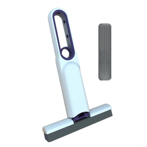 Klappbarer Mini-Mopp mit waschbarem Baumwollkopf, entworfen für mühelose Reinigung von Küchenspülen und Mehrzweck-Haushaltsbereichen (Mini-Mopp (verpackt)) von wenyouya