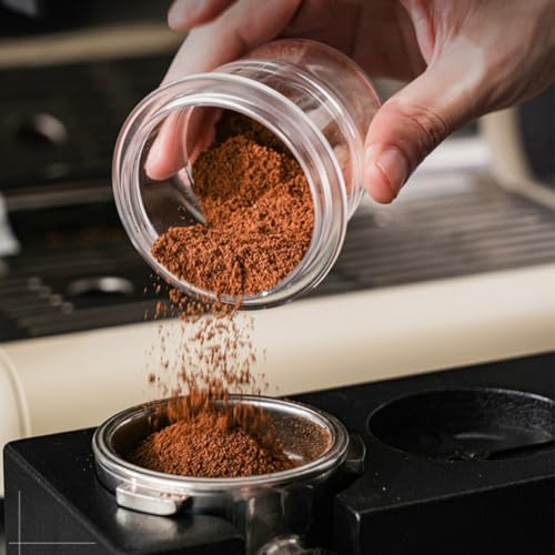 Kunststoff für 58 mm Espresso-Dosierbecher für Kaffeemaschinen Siebträger mit stapelbarer Funktion zur Reduzierung von Abfall und Unordnung während der Kaffeemaschine (3) von wenyouya