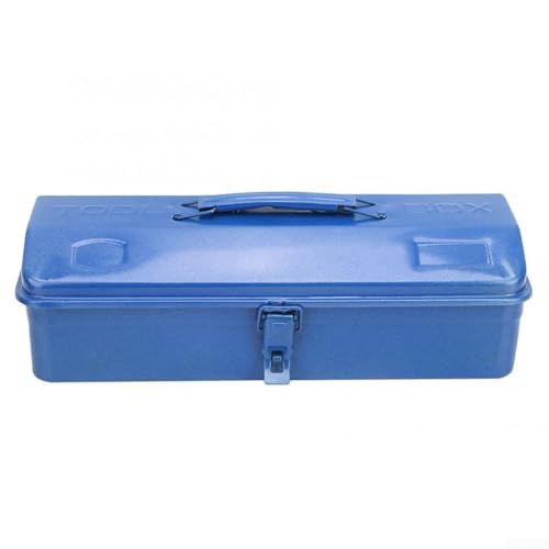 Mehrzweck-Werkzeugkasten aus Metall für die Organisation von Werkzeugen, perfekt für Zuhause, Garage und für Werkstattanwendungen (28 x 16 x 12 cm) von wenyouya