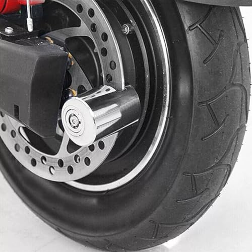 Motorrad Scheibenbremsschloss mit Zinklegierung Schließzylinder kompatibel mit Motorrädern, Rollern und Elektrofahrzeugen mit Scheibenbremsen Motorrad Scheibenbremsschloss mit Zinklegierung Schließzylinder kompatibel mit Motorrädern, Rollern und Elektrofahrzeugen mit Scheibenbremsen von wenyouya