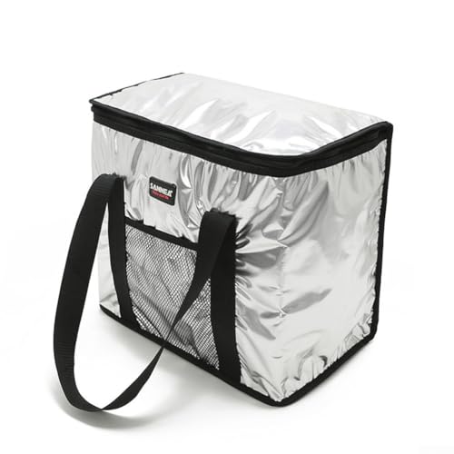 Outdoor Aufbewahrungstasche für Eis und Getränke, isolierter Kühler für Picknicks, 8 l, Schwarz Outdoor Aufbewahrungstasche für Eis und Getränke, isolierter Kühler für Picknicks, 8 l, Schwarz von wenyouya