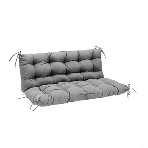 Outdoor Wasserdichte Schaukelunterlage Doppel- oder Mehrpersonenstuhl-Matte Ergonomisch Gestepptes Kissen Bequeme Rückenstütze Fleckenabweisendes Polyester Dunkelgrau Flach Für Garten Terrasse Outdoor Wasserdichte Schaukelunterlage Doppel- oder Mehrpersonenstuhl-Matte Ergonomisch Gestepptes Kissen Bequeme Rückenstütze Fleckenabweisendes Polyester Dunkelgrau Flach Für Garten Terrasse von wenyouya