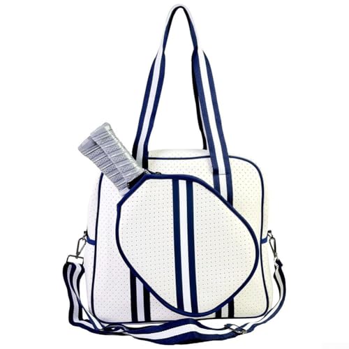 Paddel-Aufbewahrungslösung aus Neopren mit verstellbarer Tragemöglichkeit (blau) von wenyouya